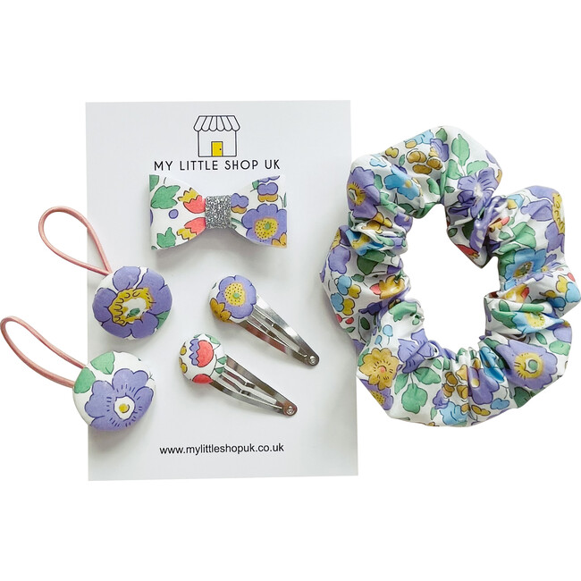 Liberty Of London Hair Bundle, Betsy Vibrant Purple - Hair Accessories - 1