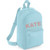 Liberty of London Personalised Name Mini Backpack, Light Blue - Backpacks - 1 - thumbnail