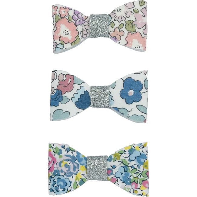 Liberty of London Hair Bow Set, Floral