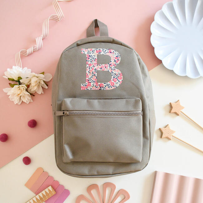 Liberty of London Personalised Mini Backpack, Mushroom - Backpacks - 2