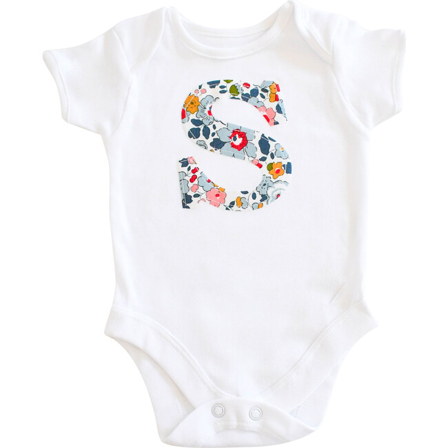 Liberty of London Personalised Short Sleeve Bodysuit
