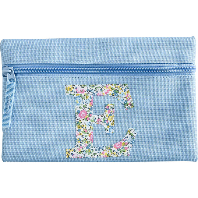 Liberty of London Personalised Pencil Case, Light Blue - School Supplies - 1