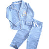 Liberty of London Children's Personalised Classic Pyjamas, Blue - Pajamas - 1 - thumbnail