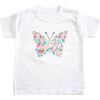 Liberty of London Children's Butterfly T-Shirt, White - T-Shirts - 1 - thumbnail