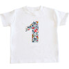 Liberty of London Children's Birthday Short Sleeve T-shirt, White - T-Shirts - 1 - thumbnail