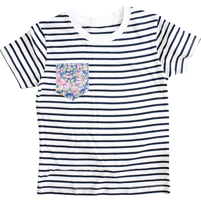 Liberty of London Children's Breton T-Shirt, Multi - T-Shirts - 1