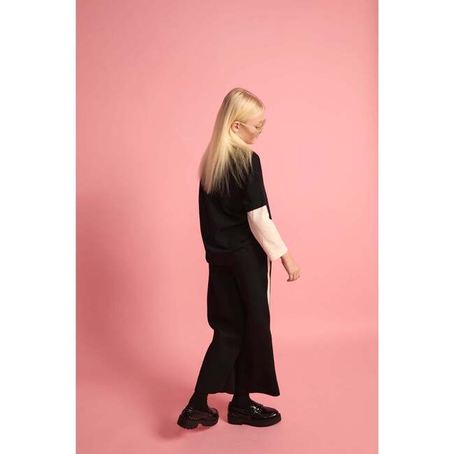 Soft T-shirt Black & Cream - T-Shirts - 3