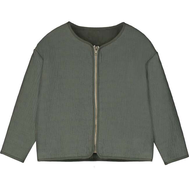 Dune Quilted Jacket Dark Green