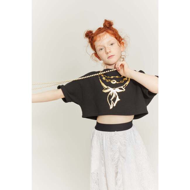 Jewelry Crop Sweatshirt - Sweatshirts - 6