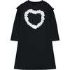 Lace Heart Dress Black - Dresses - 1 - thumbnail