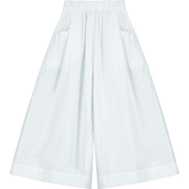 Origami Wide Pants White