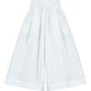 Origami Wide Pants White - Pants - 1 - thumbnail