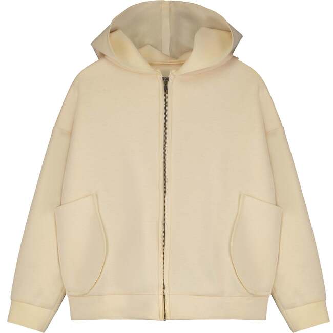 Neoprene Hoddie Jacket Cream
