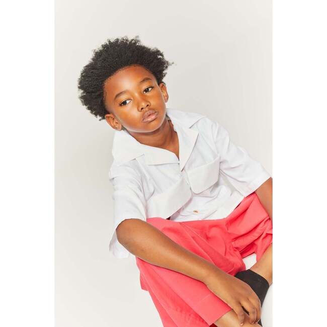 Origami Shirt White - Shirts - 4