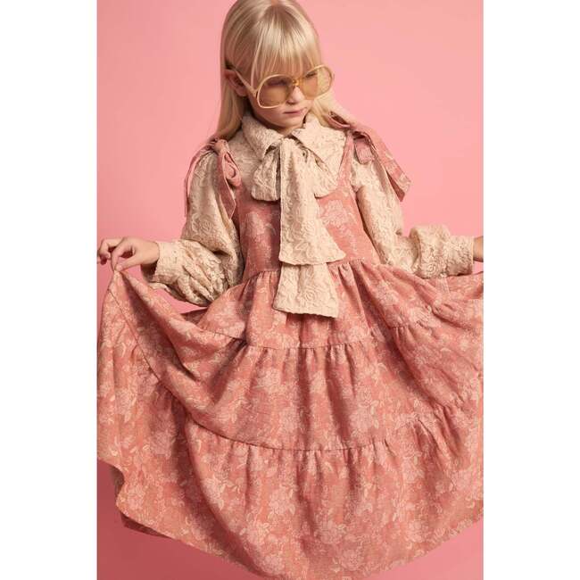 Wildflower Straps Dress Pink Flowers - Dresses - 4