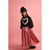 Lace Heart Sweatshirt Black - Sweatshirts - 2
