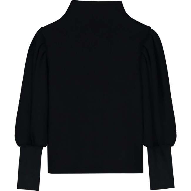 Knit Turtleneck Top Black