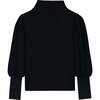 Knit Turtleneck Top Black - Shirts - 1 - thumbnail