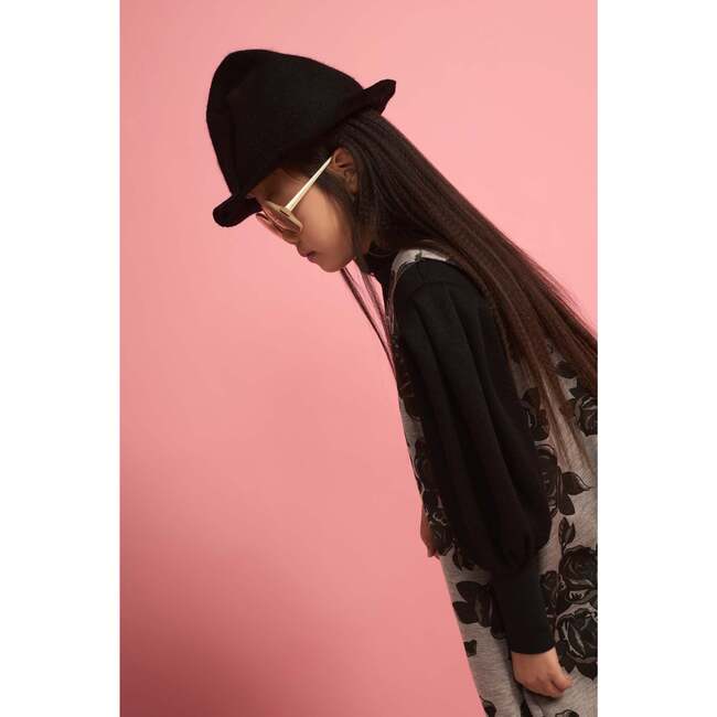 Knit Turtleneck Top Black - Shirts - 3