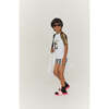 Black Striped Bathing Shorts - Swim Trunks - 2