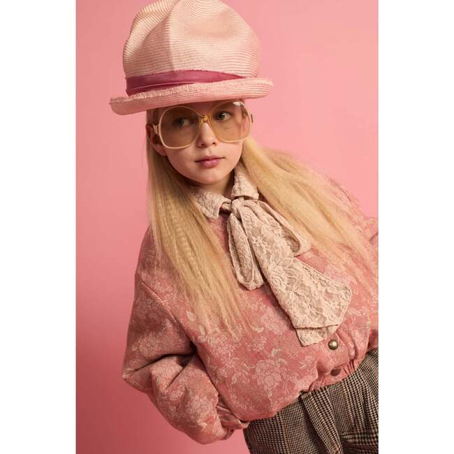 Wildflower Bomber Jacket Pink Flowers - Jackets - 4