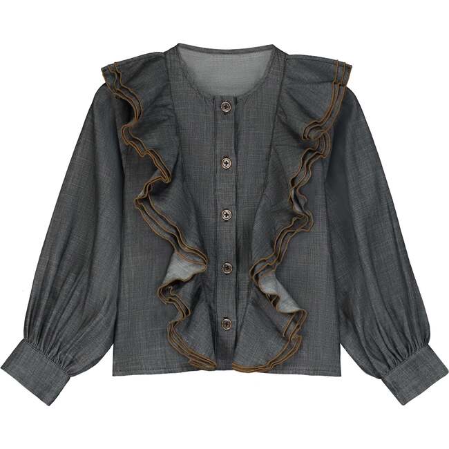 Soft Denim Blouse
