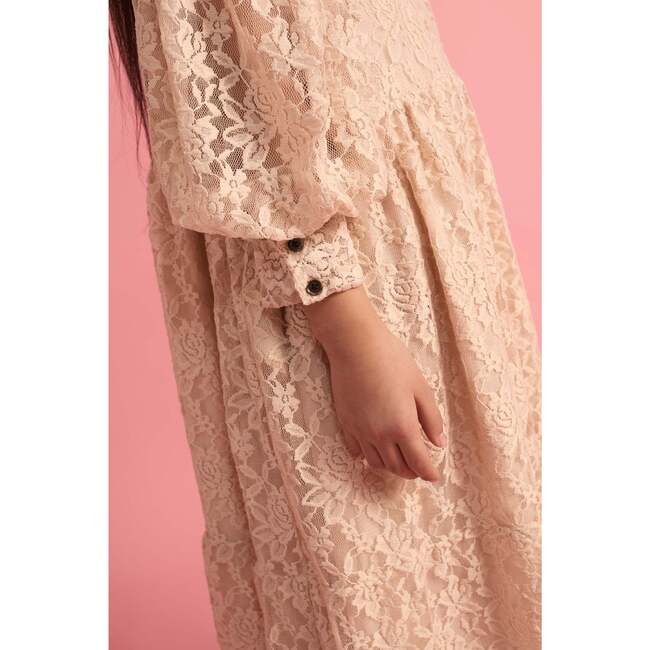 Lace Dress Light Pink - Dresses - 6