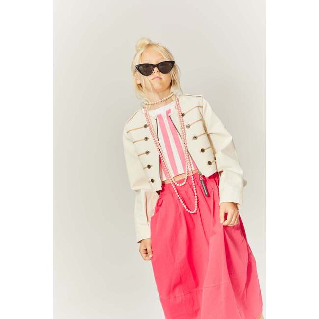 Origami Bubble Skirt Fuchsia - Skirts - 3
