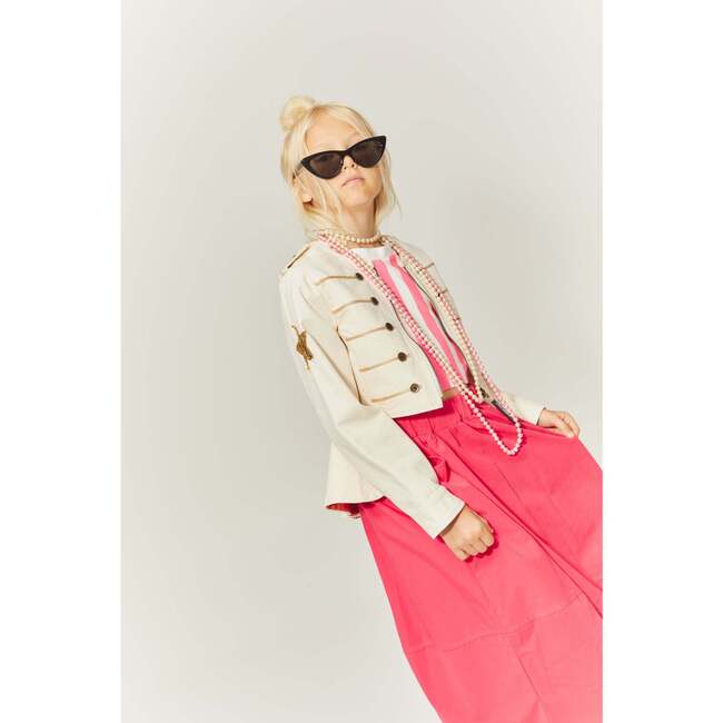 Origami Bubble Skirt Fuchsia - Skirts - 4