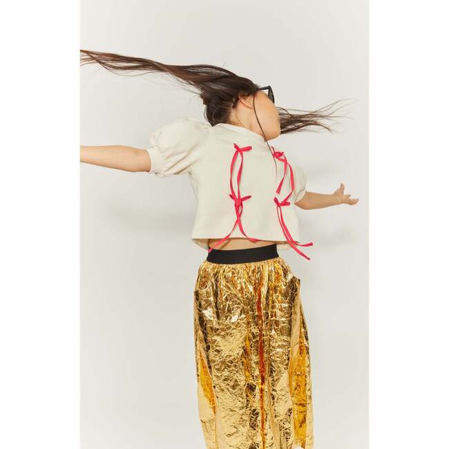 Cream Balloon Sweatshirt - Sweatshirts - 5