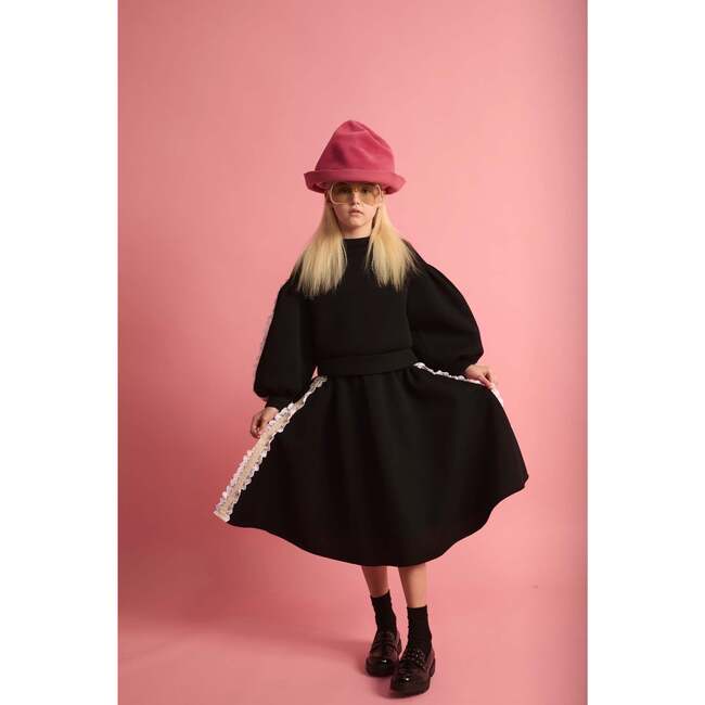 Neoprene Lace Skirt - Skirts - 2