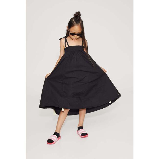 Comical Strap Dress Black - Dresses - 3
