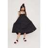 Comical Strap Dress Black - Dresses - 3