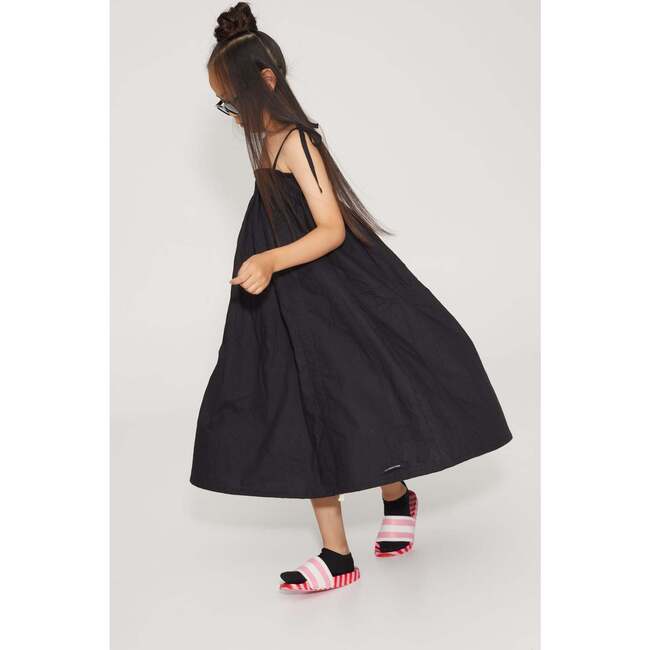 Comical Strap Dress Black - Dresses - 4