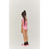 Pink Striped Bathing Suit - One Pieces - 3