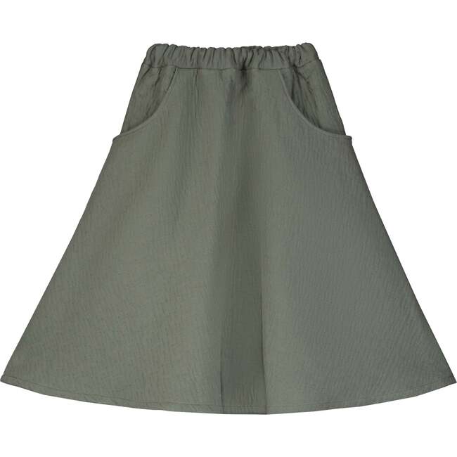 Dune Circle Skirt Dark Green