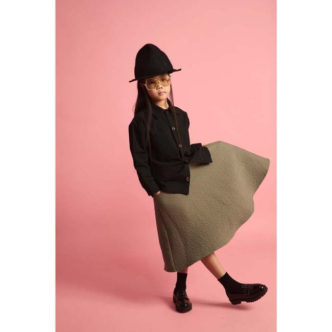 Dune Circle Skirt Dark Green