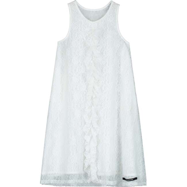 Dreamer Apron Dress White