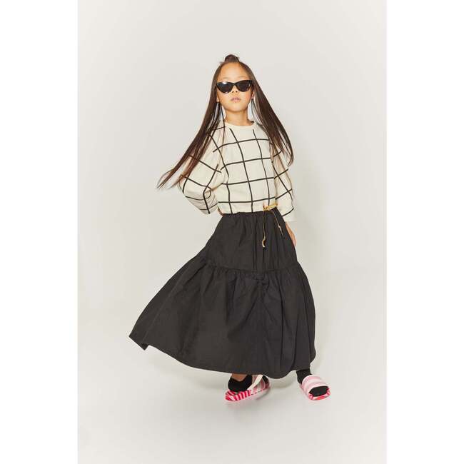 Trapeze Crop Long-Sleeve