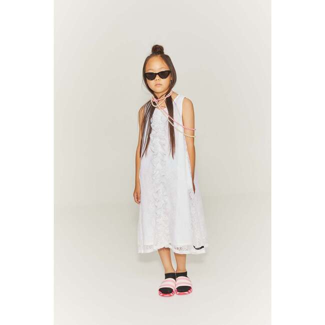 Dreamer Apron Dress White - Dresses - 2