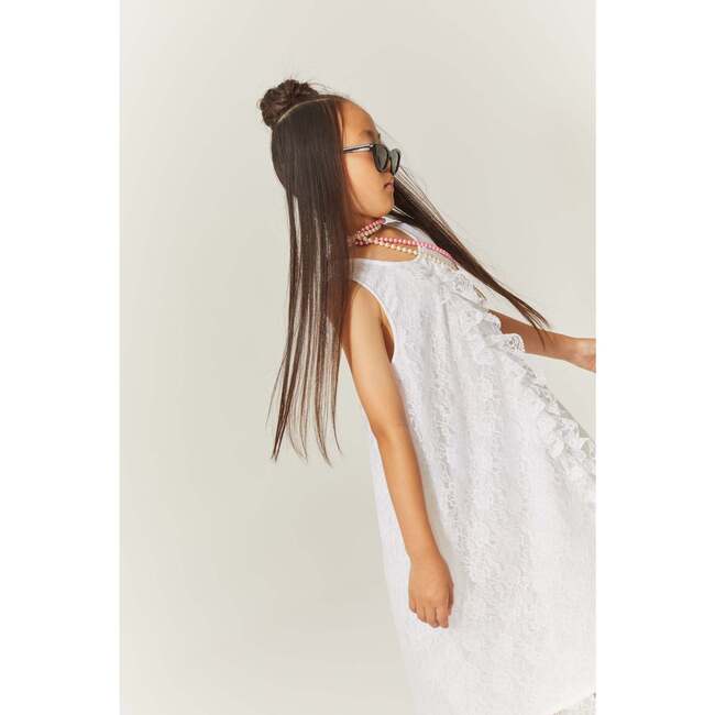 Dreamer Apron Dress White - Dresses - 3
