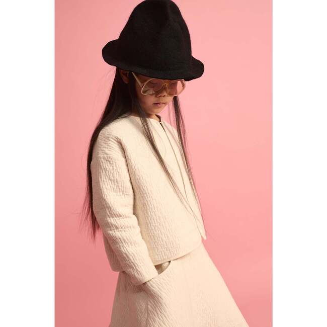 Dune Quilted Jacket Cream - Jackets - 4