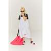Comical Strap Dress White - Dresses - 2