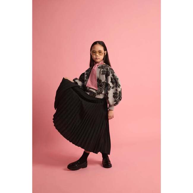 Cupro Pleated Skirt - Skirts - 3
