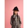 Check Bow Blouse - Blouses - 5