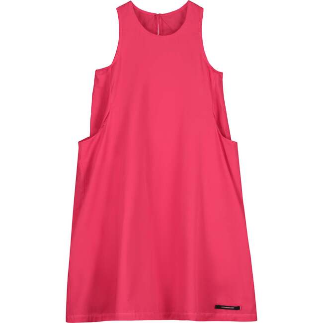 Origami Apron Dress Fuchsia