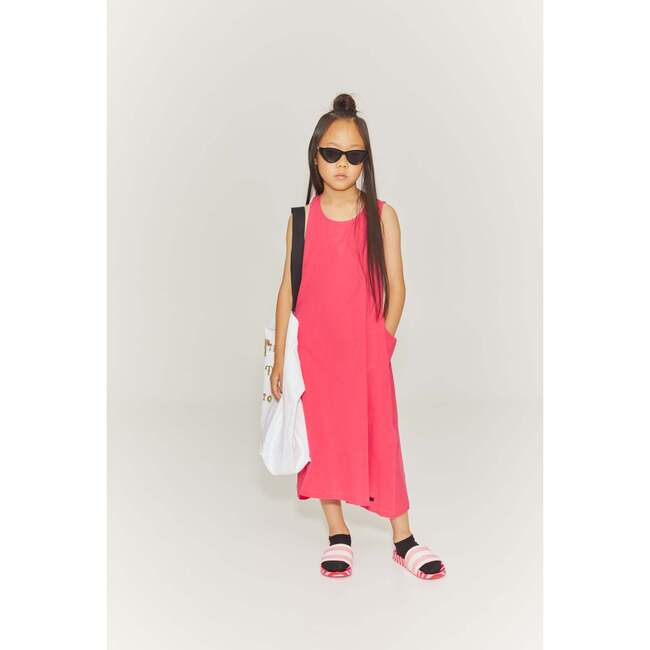 Origami Apron Dress Fuchsia