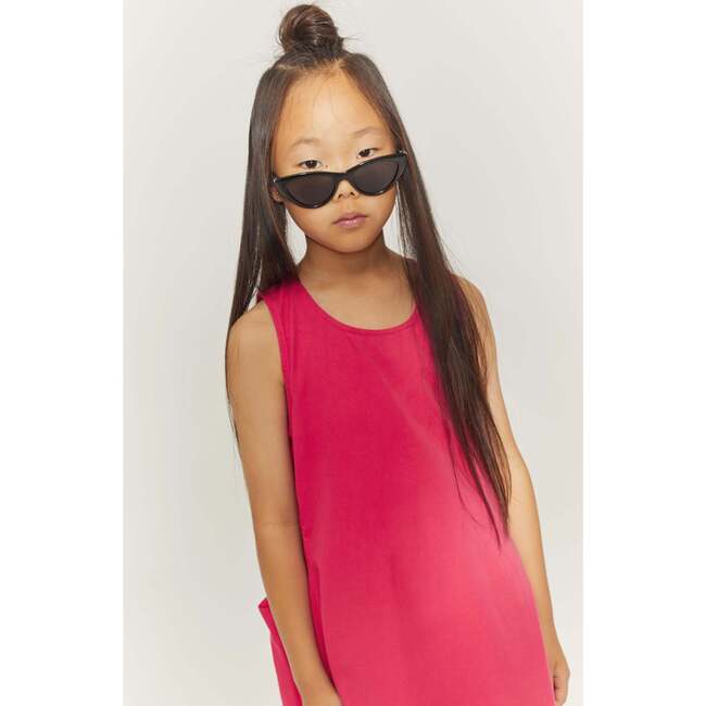 Origami Apron Dress Fuchsia - Dresses - 3