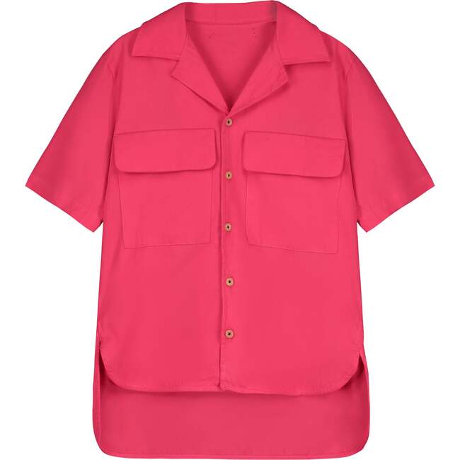 Origami Shirt Fuchsia