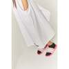 Origami Apron Dress White - Dresses - 6